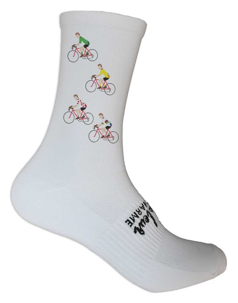 Wielersokken pedaleurs