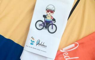 Gepersonaliseerde wielersokken